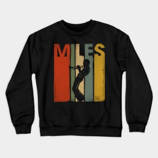 Watercolor Miles Crewneck Sweatshirt